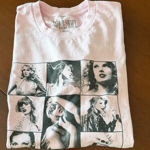 ✨Taylor Swift Eras Tour Pink Graphic Short Sleeve Tee ✨